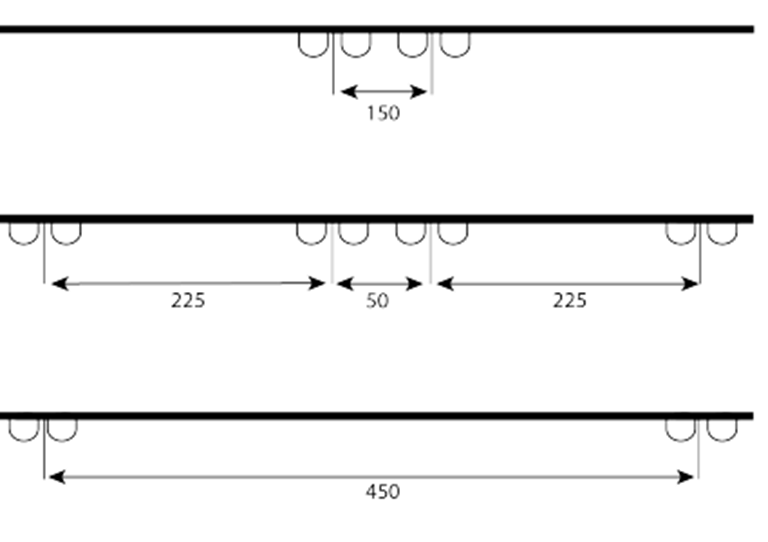 Non-standard lug configurations