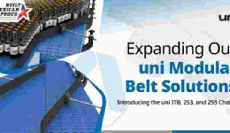 Ammeraal Beltech Broadens U.S. Market Presence with Expansion of the Modular Product Line: Introducing the Uni ITB, 253, and 255 Chains(2)